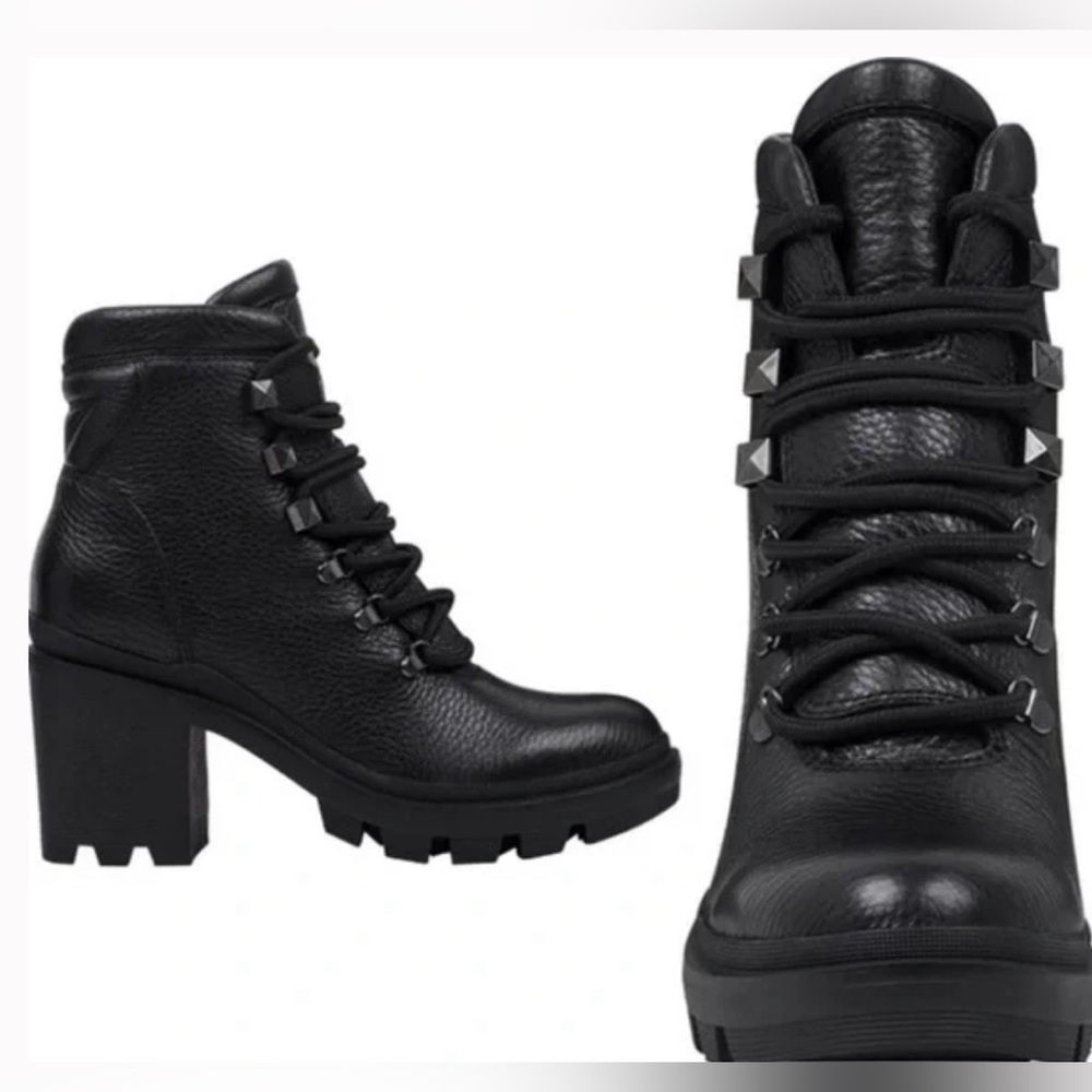 Marc Fisher Ltd Kini Platform Boot, Black | Size: 7.5